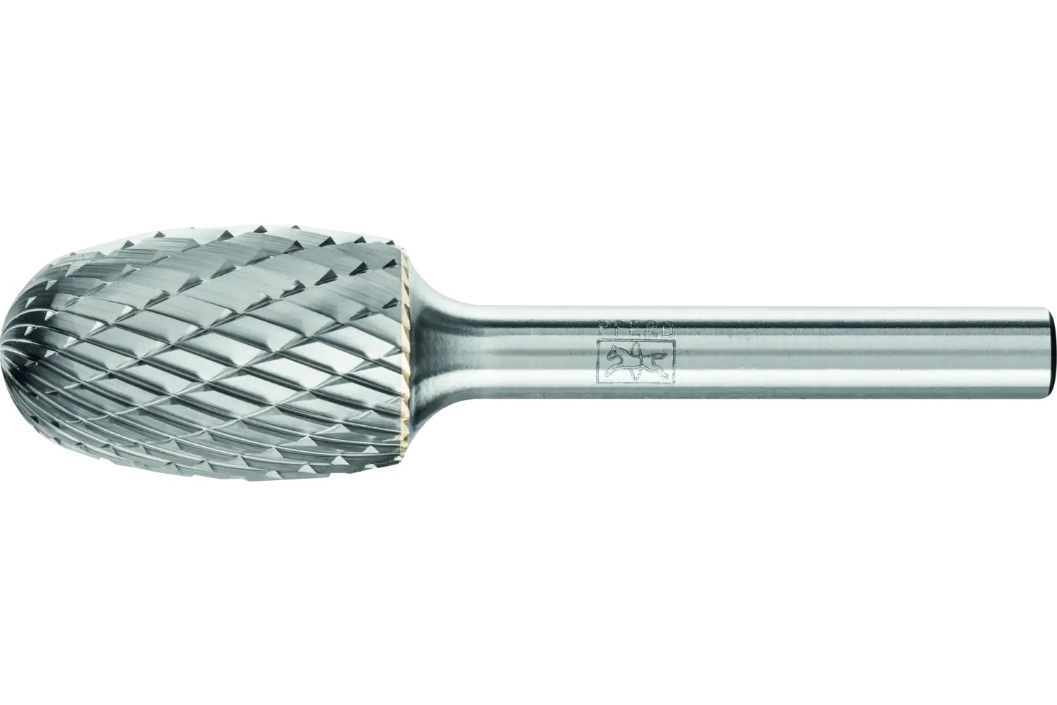 Picture of Pferd Carbide Bur SE-6 Oval Shape Double Cut 5/8" x 1" x 1/4" Shank